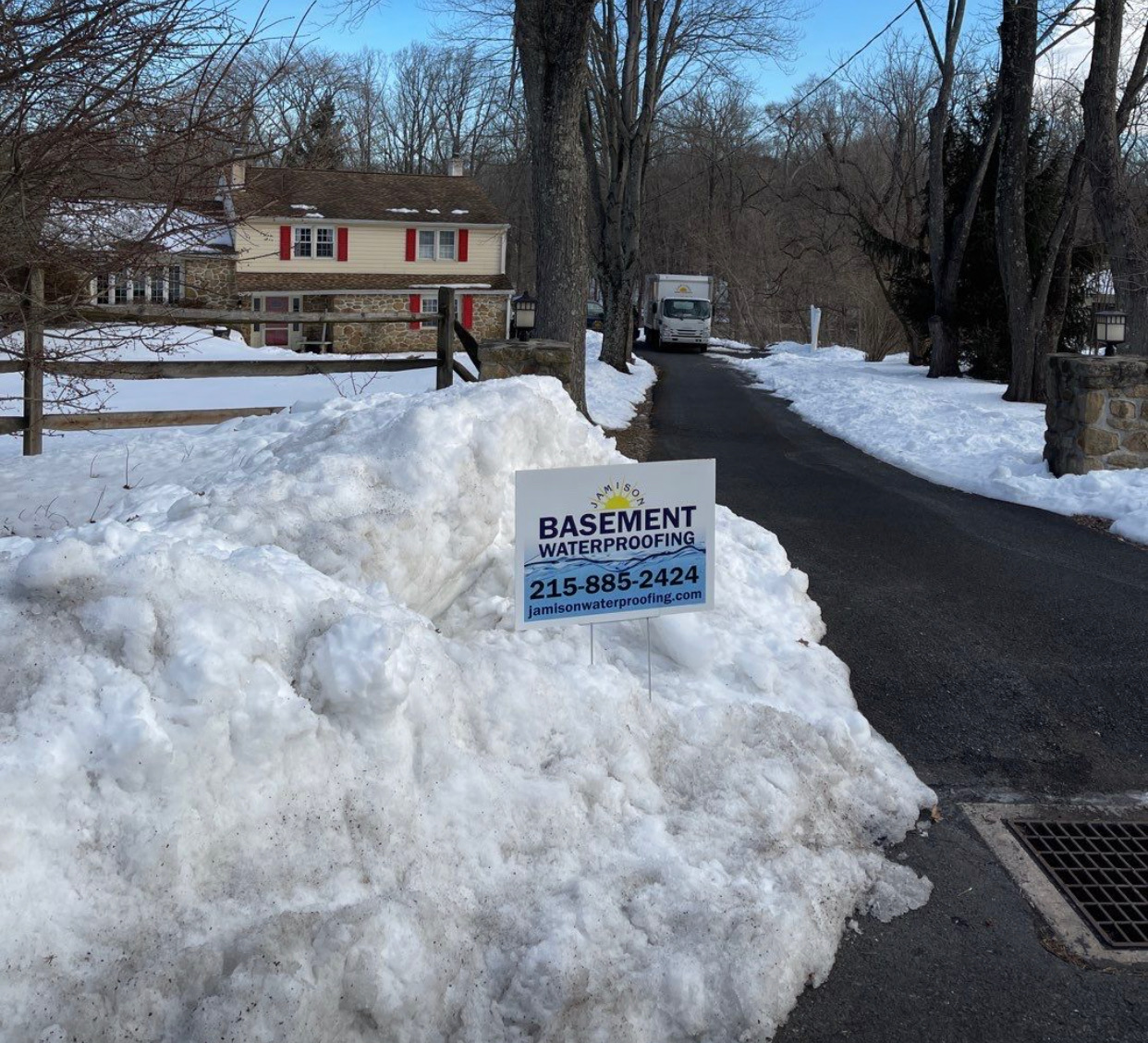 Snowy Day Jamison Waterproofing