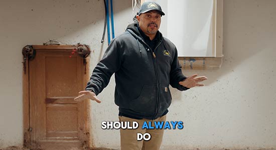 Tips before finishing basement